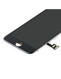 Yodoit para iPhone 7 Pantalla táctil de reemplazo Pantalla LCD Digitalizador Cristal Asamblea completa con partes pequeñas Cámara Sensor de proximidad Auricular Altavoz 3D Touch + Herramienta (4.7 pulgadas en negro)