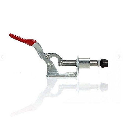 E-TING 4Pcs Toggle Clamps 301AM 99lbs Holding Capacity Stroke Push Pull Action Hand Tool Light Duty Toggle Clamp Tool