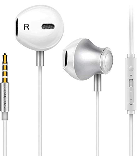 GAMURRY Auricolari,Cuffie con cancellazione del rumore,Auricolare In-Ear Bassi Potenti Alta Definizione con Microfono e…