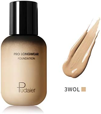 GARYOB Liquid Foundation for all Skin, Full Coverage Foundation Oil Control Brighten long-lasting Shade 40ml