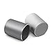 YOSCO Aluminum Desk Pencil Holder Multi Purpose Use Pen Cup Stationery Supplies Organizer for Home School Office (Silver)