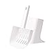 pidan Cat Litter Scoop with Stand Cat Scooper with Holder and Caddy Solid and Durable Eco-Friendly Material, Easy to Clean Ergonomic Design