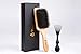 ThickTails Boar Bristle Hair Brush - Rectangle With Nylon Pins. Premium Gift Set. Bamboo Paddle Detangler Brush, Detangling Hairbrush Adds Shine, Daily Use for Conditioning Improves Hair Texture