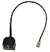 Telephone Training Adapter Y Splitter for Headset or Handset for Nortel Meridican, Norstar, Avaya, Ashtra, Mitel, Polycom, Ge and Other IP Phone