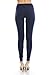 EttelLut Cotton Spandex Basic leggings for women plus size cotton Navy XXL