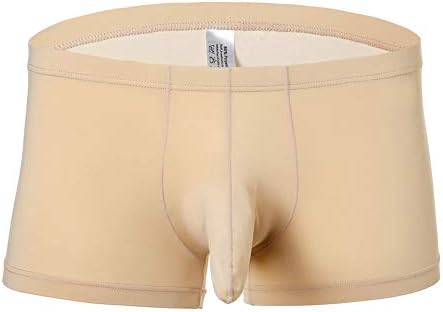 Vickyleb Men's Sexy Underwear Mens Soft Boxer Briefs Shorts Bulge Pouch Underpants Knickers