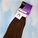 INDIAN REMY REMI HUMAN HAIR EXTENSION WEAVE BY SENSUAL 18" COLOR 4 BROWN