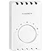 CADET MANUFACTURING CO 08121 White Single Pole Thermostat