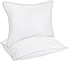 Utopia Bedding 2 Pack Down Alternative Bed Pillows for Sleeping - Regular Fiber Filled Pillow - Queen