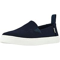 TOMS Kids Unisex Luca (Little Kid/Big Kid) Navy Sport Knit 5.5 M US Big Kid