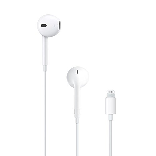 Apple IPhone Ear Pods with Lightning Connector for iPhone 7 / 7 Plus - White (Certified Refurbished)