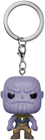 JPTACTICAL Heros in Avengers Infinity War Bobble Head Action Figures Pocket Keychain - Thanos Hulkbuster Ironman (Thanos)