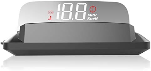 Car HUD 3.6 Inch Head Up Display OBD2 II EUOBD Overspeed Warning Function Windshield Projector