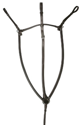 Davinci Plain Raised Breastplate Martingale with Standing Attachment