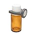Magnetic Essential Oil Bottle Holders, Holds 5ml-15ml Bottles, 12-Pack Gray.