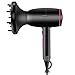 Travel Hair Dryer Ionic Small Blow Dryer with Diffuser Attachment Professional Salon Effect Mini Compact Hair Dryers - Beauty Hair Care Styling Tools Hand Held for All Hair Types 2300W