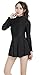 speerise Womens Long Sleeve Skirted Leotard Ballet Dance Gymnastic Dress