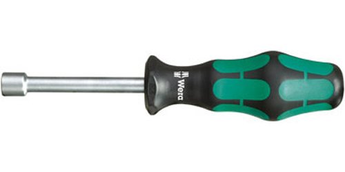 Wera Kraftform Plus 395 HO 1/2" Professional Nutdriver, 3 5/32" Shaft Length