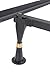Kings Brand Furniture - 7-Leg Heavy Duty Metal Queen Size Bed Frame with Center Support and, Glide Legs