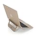 Satechi Lightweight Aluminum Portable Laptop Stand - Compatible with MacBook, MacBook Pro, Microsoft Surface Pro and more (Gold)