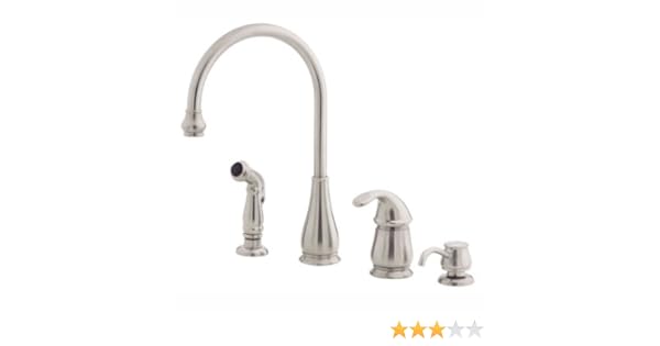Kitchen Faucet With Handspray By Price Pfister T26 4dss In