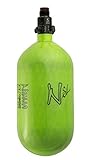 Ninja Paintball Carbon Fiber HPA 4500psi Systems (Super Lite Lime, 68 cubic inches)