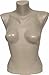 Female Torso Mannequin Form Display Bust Grey Color (#5010)