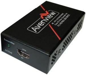 Avenview FO-HDM4K-200-EMIX-S 4K 60Hz/HDR HDMI Extender (Transmitter) Single SC Fiber Optic Cable OM4