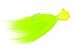 Sea Striker Bucktail Bean Jig (2-Pack), 3/4-Ounce, Chartreuse