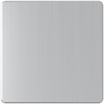 AET SL1GBP Screwless Single Blank Plate