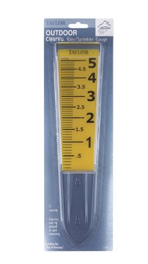 Taylor 2702N 12-1/2" Clear-Vu Rain Gauge