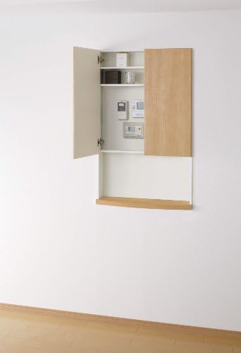 大建工業 壁厚収納 カベピタ コントロールターミナル740l ミルベージュ Fq0907 24ml1 コントローラー収納