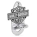 Harley Davidson Wall Mount Bottle Opener. Chrome plated. Bar & Shield logo. Measures 3 7/8" x 2 3/4". Mounting hardware included. 99333-08V