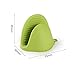 Oven Mitts 2pcs Silicone Heat Insulation Silicone Oven Gloves Cooking Mitts Pinch Grips Kitchen Heat Resistant Gloves, (Green)