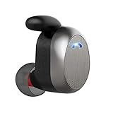 Bluetooth 4.2 Mini Wireless Earbud, Latow AME Invisible Headphone HandsFree in Ear Bluetooth Earpiece with HD Microphone, Car Truck Sport Business Single Headset for iPhone Samsung Android