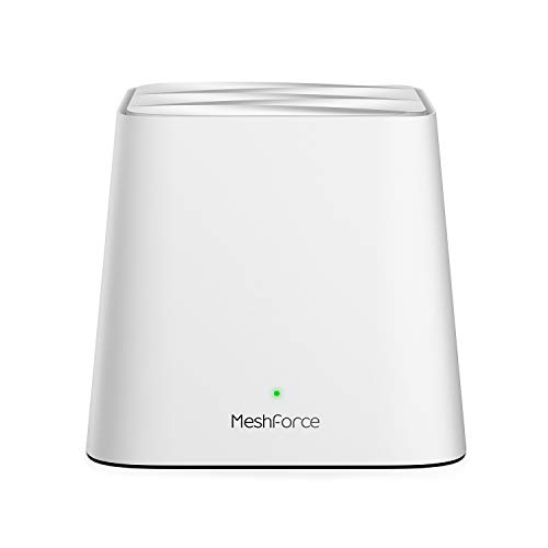 MeshForce Whole Home Mesh WiFi System (1 Pack), Dual Band AC1200 Router Replacement, Seamless and High Performance Wireless up to 1500 sq ft Coverage, 2+ Bedrooms Review