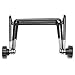 1 Pcs Universal Adjustable Portable Foldable Metal Holder / Stand for Cell Phones / Ipad Mini / Blackberry Playbook / Samsung Galaxy Tab / Tablet Pc -Black (Large Black)