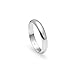 Nine2Five 925 Sterling Silver Wedding Band Ring, High Polished 4mm Plain Comfort Fit Wedding Band | Sizes 5-14