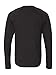 Champion Men's Authentic Originals Long Sleeve Henley, Black, Large