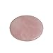 Lurrose 2pcs Eyelash Grafting Gasket Round Pallet Jade Stone Eyelash Extension Glue Pallet Holder Pad for Adults (Pink)