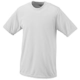 Augusta Sportswear MEN'S WICKING T-SHIRT M White