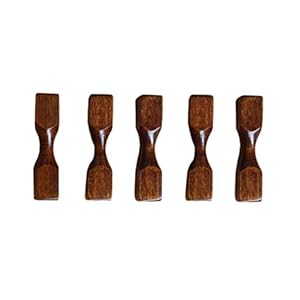 UPKOCH 5pcs Wooden Chopsticks Rest Japanese Style Vintage Chopstick Holder Knife Dinnerware Tableware Holder Stand for…