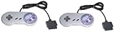 Two (2) Controllers Bundle For Super Nintendo SNES Bulk Packaging [Pack Of 2] by Generic