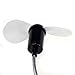 Anboo New Arrival Flexible USB Mini Cooling Fan Cooler For Laptop Desktop PC Computer (Black)
