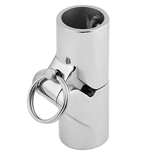 Tube Connector, Boat Pipe Connector, Marine Stainless Steel Folding Swivel Coupling Tube Pipe Connector Boat Hardware Fitting Folding Swivel Coupling (25mm口径)