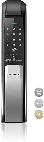 Brilliant Home Designs Push Pull Digital Door Lock with Handle
