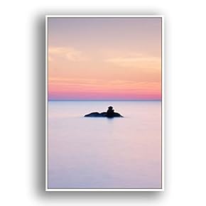 Framed Canvas Wall Art for Living Room, Bedroom Coast and Sea Canvas Prints for Modern Home Decoration Ready to Hang - 16"x24" inches