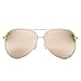 Quay Australia VIVIENNE Women's Sunglasses Oversized Aviators Metal - Gold/Rose