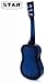 Star MG50-BL Kids Acoustic Toy 6 Strings Guitar 23-Inches, Color Blue