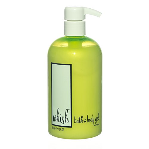 Whish Lemongrass Bath & Body Gel - Sulfate & Dye Free, Moisturizing and Gently Cleansing - 13 oz